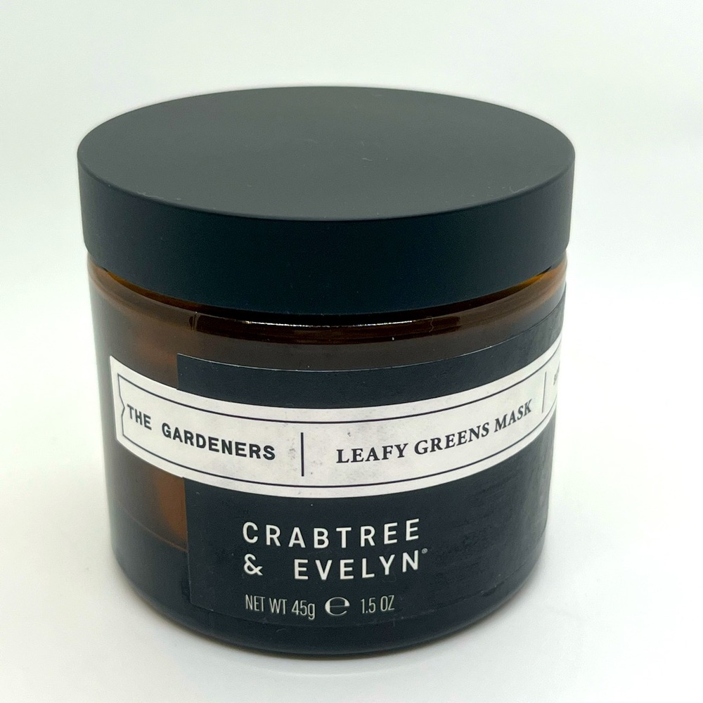 Crabtree & Evelyn The Gardeners Leafy Greens Mask 45g Spirulina Kaolin Clay DIY